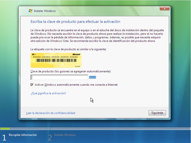 Codigos De Activacion De Windows Vista