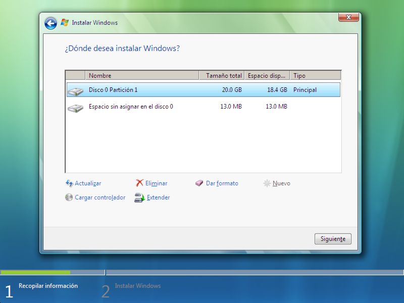 Formatear Disco Duro Windows Vista